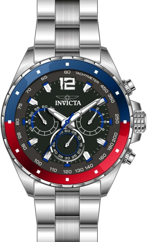 Мужские часы Invicta Speedway GearShift Watch - 44mm. Steel (49362), цвет: Стальной — фото 2