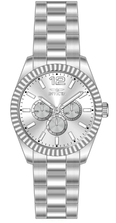 Мужские часы Invicta Specialty Horotriad - 43mm. Steel (49513), цвет: Стальной — фото 2
