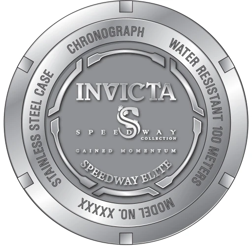 Мужские часы Invicta Speedway Elite Watch - 50mm. Shot-blast. Titanium (49884), цвет: Титановый — фото 3