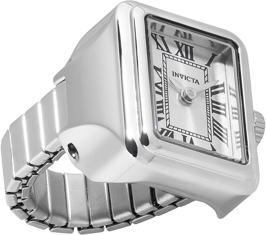 Женские часы Invicta Mini Angel Ring Watch - 18mm. Steel (49894), цвет: Стальной — фото 3