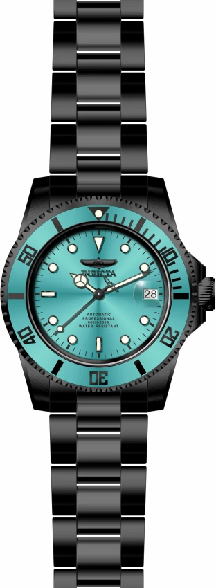 Мужские часы Invicta Pro Diver Forge Automatic Watch - 40mm. Black (49912), цвет: Чёрный — фото 2