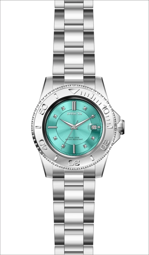 Мужские часы Invicta Pro Diver Argellis Watch - 40mm. Steel (49920), цвет: Стальной — фото 2
