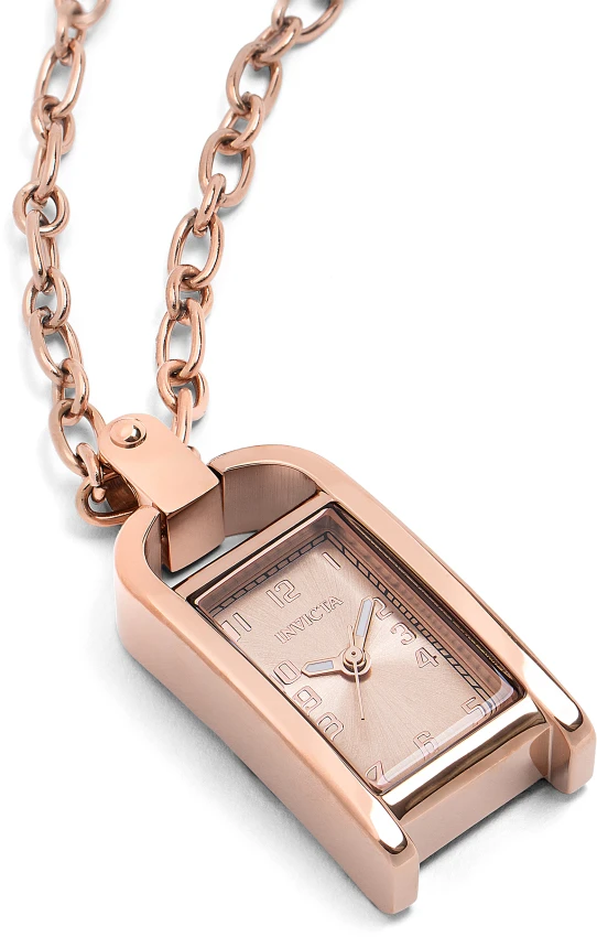 Женские часы Invicta Mini Angel Necklace Watch - 18mm, Rose Gold (49936), цвет: Золотой — фото 4
