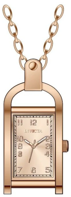 Женские часы Invicta Mini Angel Necklace Watch - 18mm, Rose Gold (49936), цвет: Золотой — фото 2