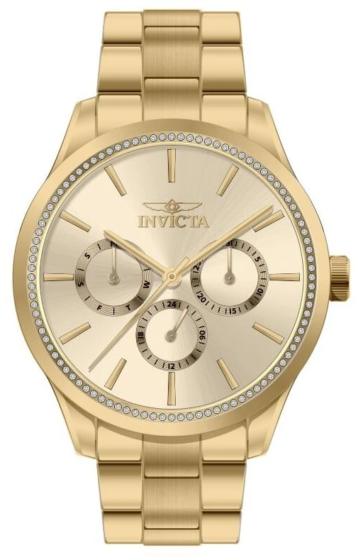 Часы Invicta Angel Unisex Watch - 38mm. Gold (49945), цвет: Золотой — фото 2