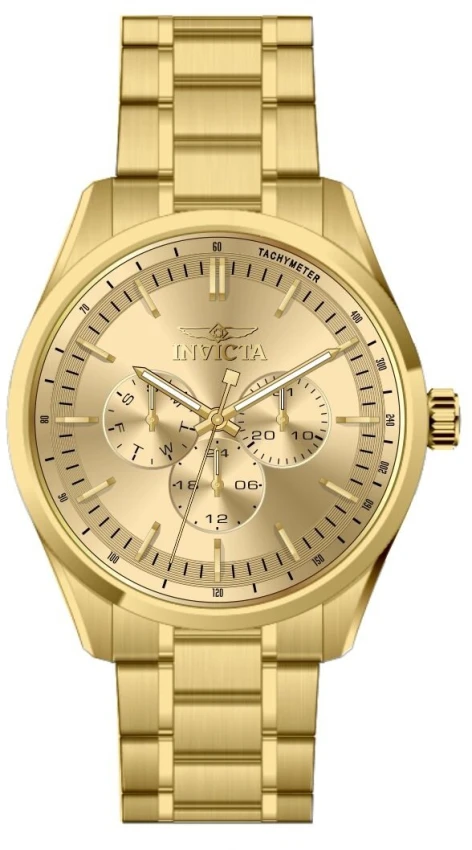 Мужские часы Invicta Specialty - 44mm. Gold (49951), цвет: Золотой — фото 2
