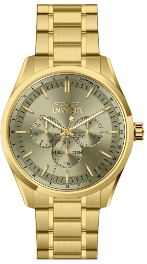 Мужские часы Invicta Specialty Watch - 44mm. Gold (49952), цвет: Золотой — фото 2