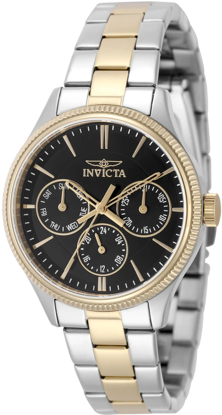 Часы Invicta Specialty Axioform Watch Set - 42mm & 34mm. Gold, Steel (49958), цвет: Золотой / Стальной — фото 4