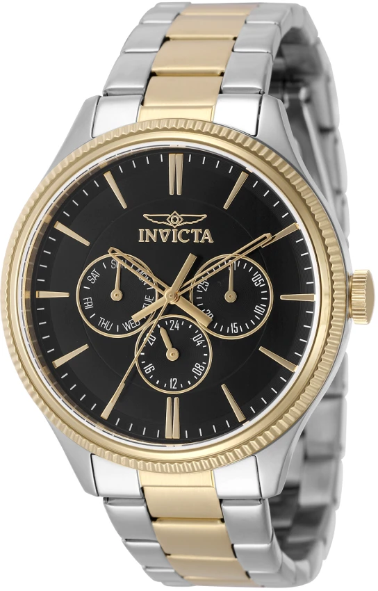 Часы Invicta Specialty Axioform Watch Set - 42mm & 34mm. Gold, Steel (49958), цвет: Золотой / Стальной — фото 3