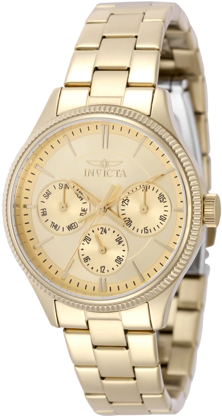 Часы Invicta Specialty Axioform Watch Set - 42mm & 34mm. Gold (49960), цвет: Золотой — фото 4