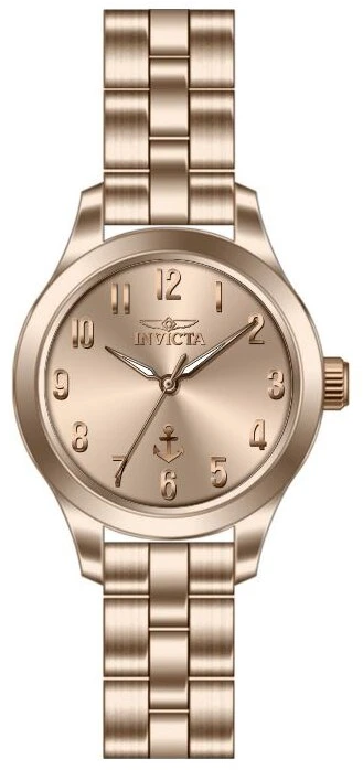 Женские часы Invicta Pro Diver Watch - 24mm, Rose Gold (49998), цвет: Золотой — фото 2