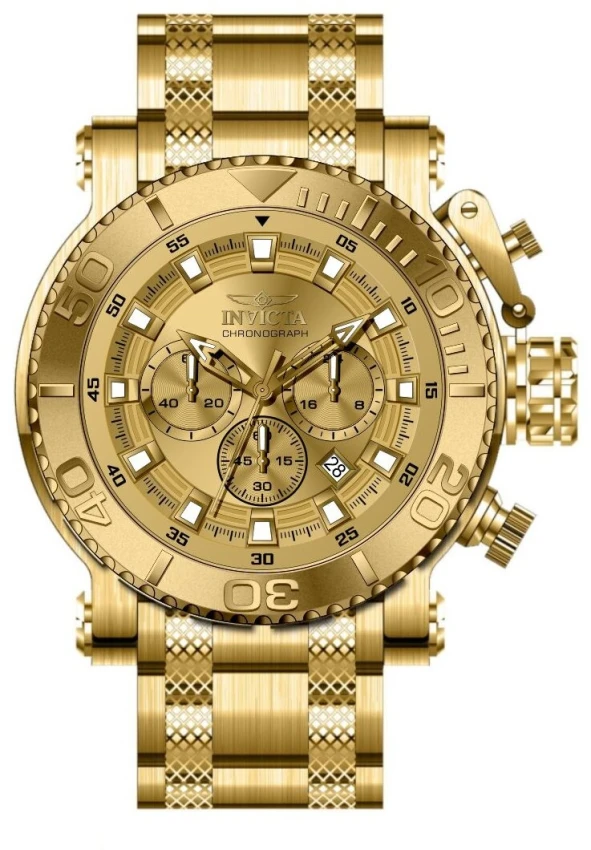 Мужские часы Invicta Coalition Forces Synarchy Watch - 52mm. Gold (50115), цвет: Золотой — фото 2