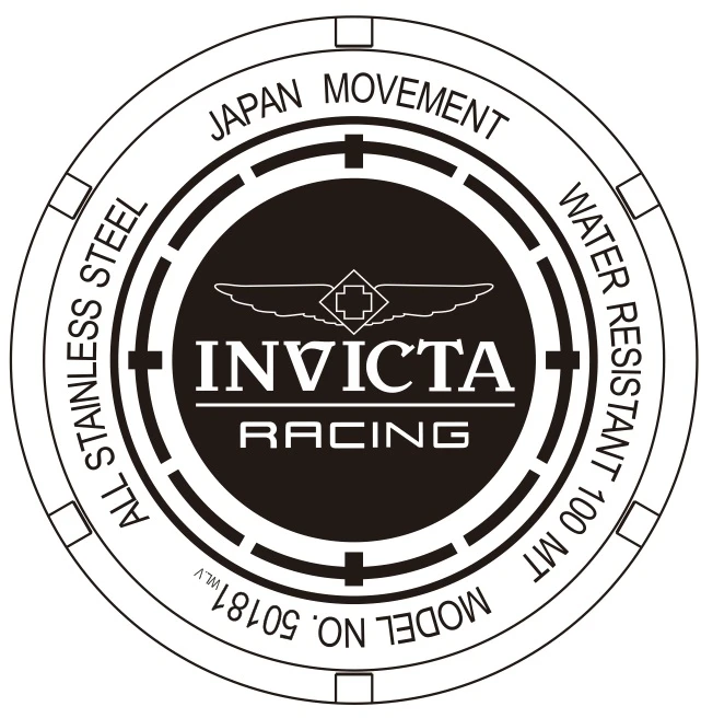 Мужские часы Invicta Speedway Dynamite Watch - 46.5mm, Steel (50181), цвет: Стальной — фото 2