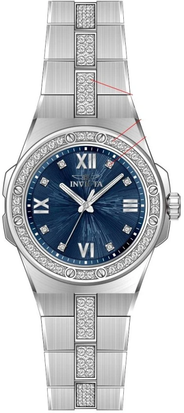 Женские часы Invicta Specialty Diametrix - 34mm, Steel (ZG-50187), цвет: Стальной — фото 2