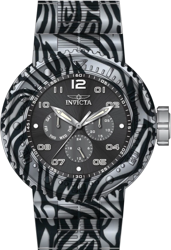 Мужские часы Invicta Pro Diver NeoArt Flux Watch - 52mm. Aqua Plating. Steel (50207), цвет: Аквамариновый стальной — фото 2