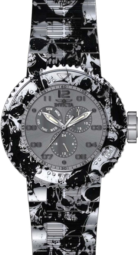 Мужские часы Invicta Pro Diver NeoArt Flux - 52mm. Aqua Plating. Steel (50211), цвет: Аквамариновый стальной — фото 3
