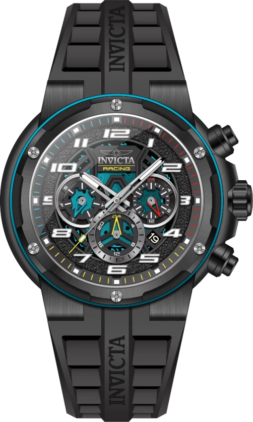 Мужские часы Invicta S1 Rally Stage Grid Watch - 49mm. Black (50263), цвет: Чёрный — фото 2