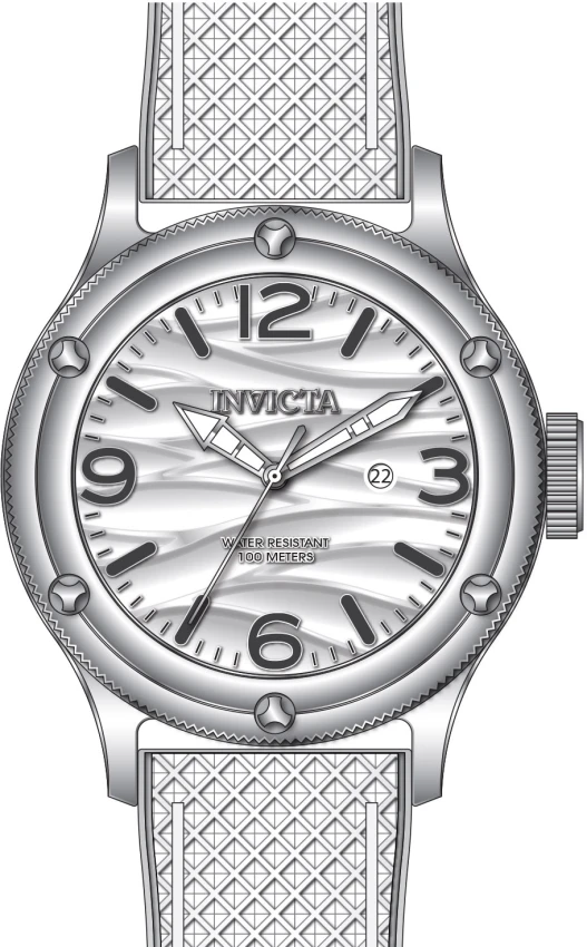 Мужские часы Invicta Pro Diver Oceanic Motion Watch - 48mm. White (50308), цвет: Белый — фото 2