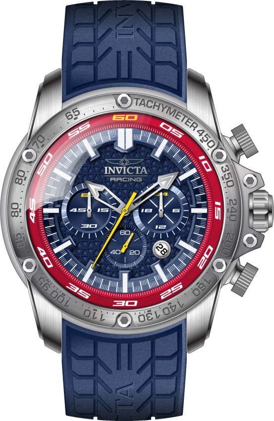 Мужские часы Invicta Speedway Tarmax GTR Watch - 52mm. Blue (50312), цвет: Синий — фото 2