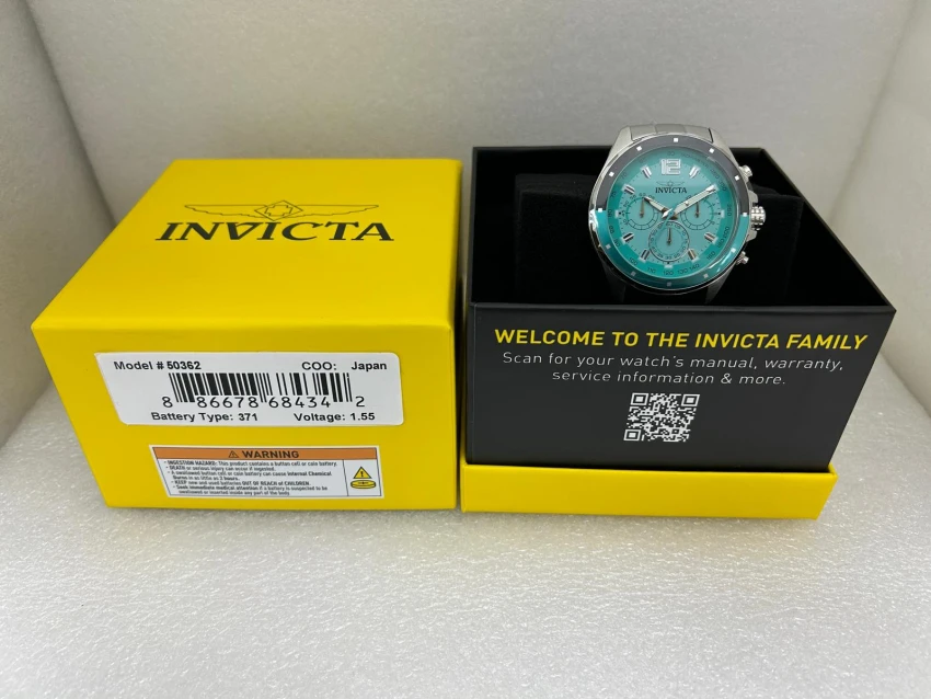 Мужские часы Invicta Speedway Watch - 44mm. Steel (50362), цвет: Стальной — фото 3