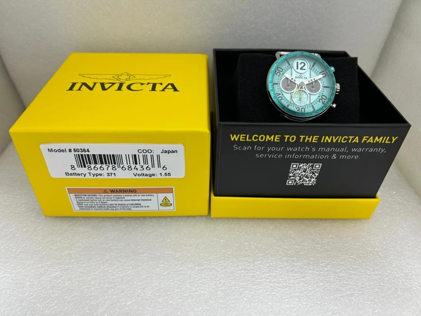 Мужские часы Invicta Speedway Watch - 44mm. Steel (50364), цвет: Стальной — фото 3