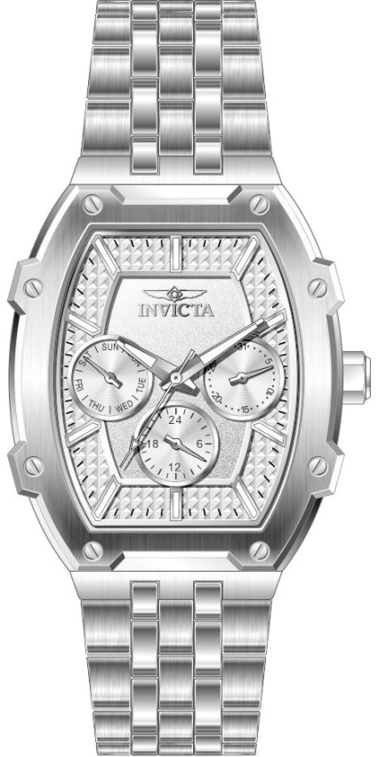 Мужские часы Invicta S1 Rally Watch - 35mm. Steel (50392), цвет: Стальной — фото 2