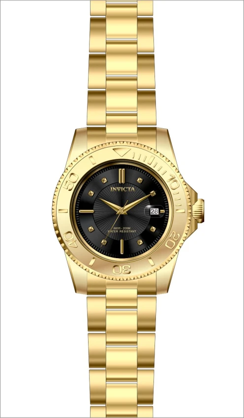 Мужские часы Invicta Pro Diver Argellis Watch - 40mm. Gold (50398), цвет: Золотой — фото 2