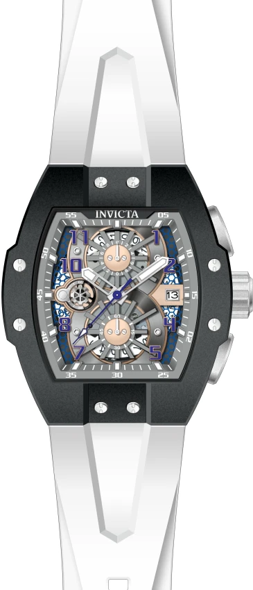 Мужские часы Invicta Racing Pitlane Watch - 47mm. White (50411), цвет: Белый — фото 2