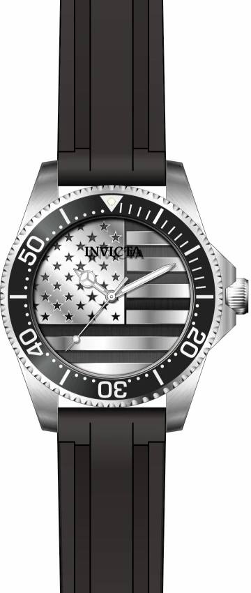 Мужские часы Invicta Pro Diver Watch - 45mm, Black (50418), цвет: Чёрный — фото 2