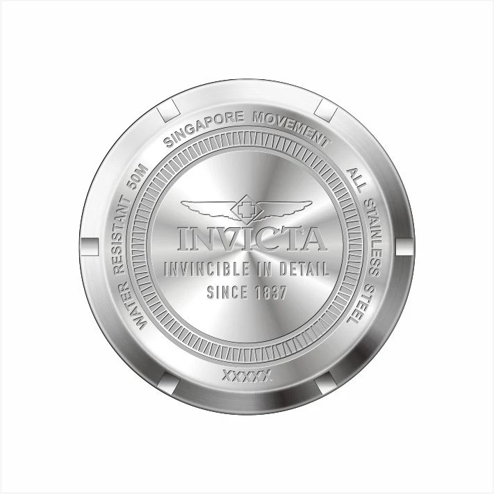 Мужские часы Invicta Specialty Ensignia Watch - 43mm, Gold, Steel (50421), цвет: Золотой / Стальной — фото 3