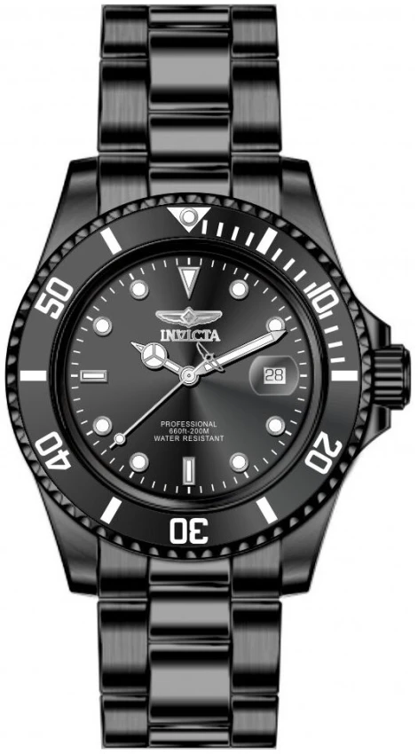 Мужские часы Invicta Pro Diver Novalix Watch - 40mm. Black (50570), цвет: Чёрный — фото 2