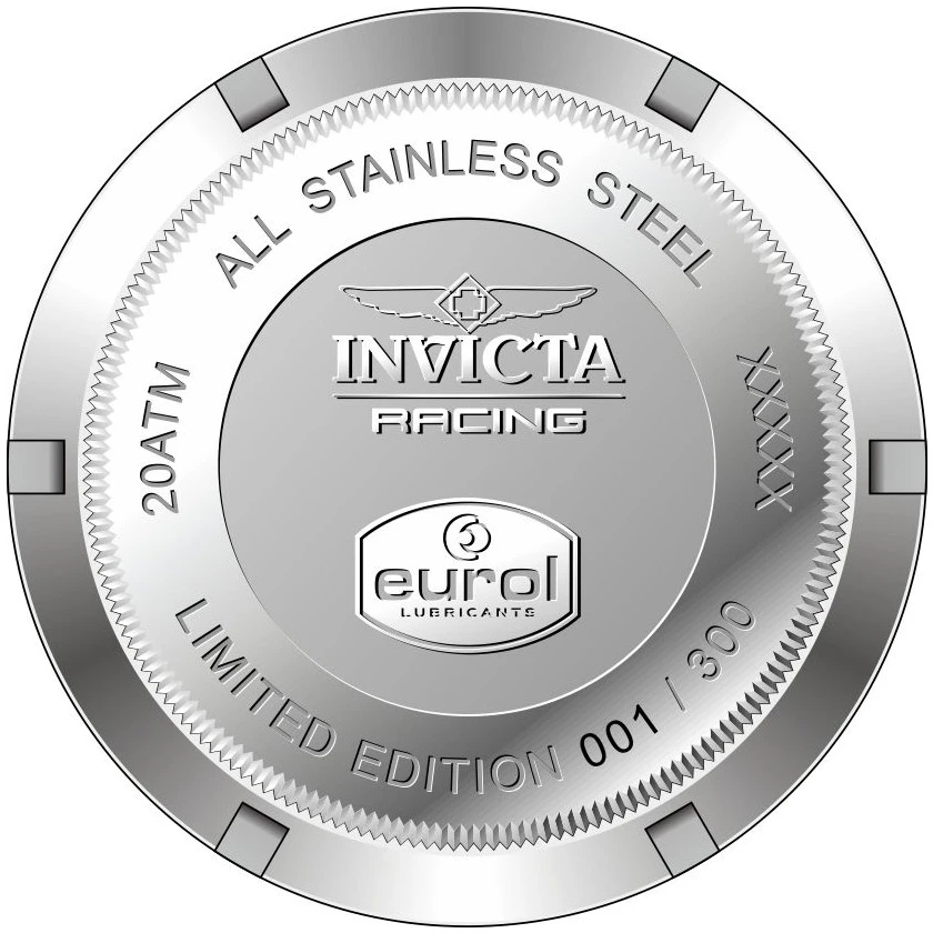 Мужские часы Invicta Speedway Torvane Watch - 40mm, Gunmetal (50762), цвет: Графитовый — фото 3