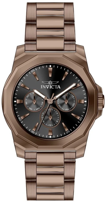 Мужские часы Invicta Speedway Multifunction Watch - 42mm, Brown (50770), цвет: Коричневый — фото 2