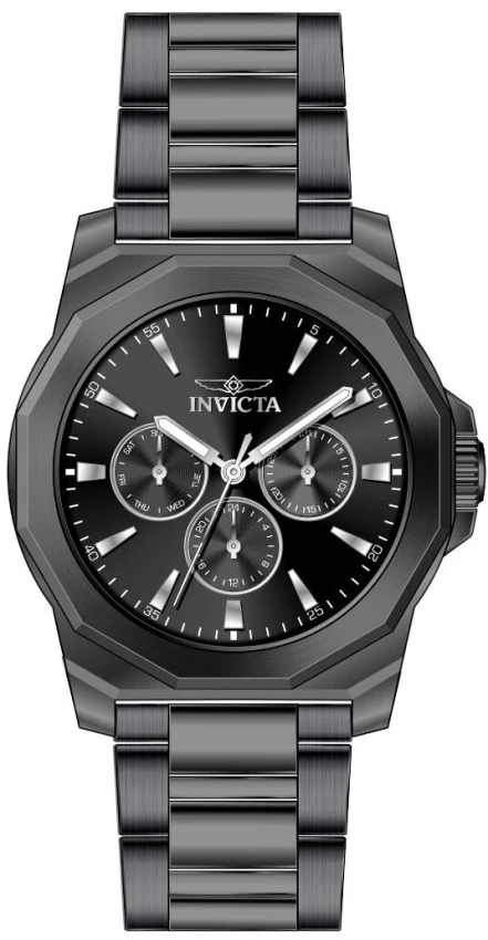 Мужские часы Invicta Speedway Multifunction Watch - 42mm, Gunmetal (50774), цвет: Графитовый — фото 2