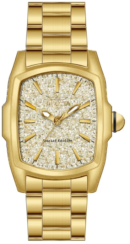 Мужские часы Invicta Lupah Luminis Watch - 47mm, Gold (50801), цвет: Золотой — фото 2