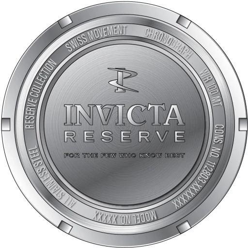 Мужские часы Invicta Reserve Swiss Ronda Z60 Caliber Watch - 50mm, Steel (50835), цвет: Стальной — фото 3