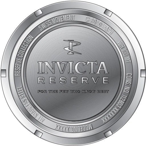 Мужские часы Invicta Reserve Swiss Ronda Z60 Caliber Watch - 50mm, Shot-blast, Titanium (50838) — фото 3