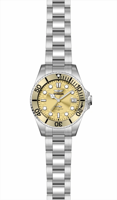 Женские часы Invicta Pro Diver Watch - 34mm, Steel (50911), цвет: Стальной — фото 2