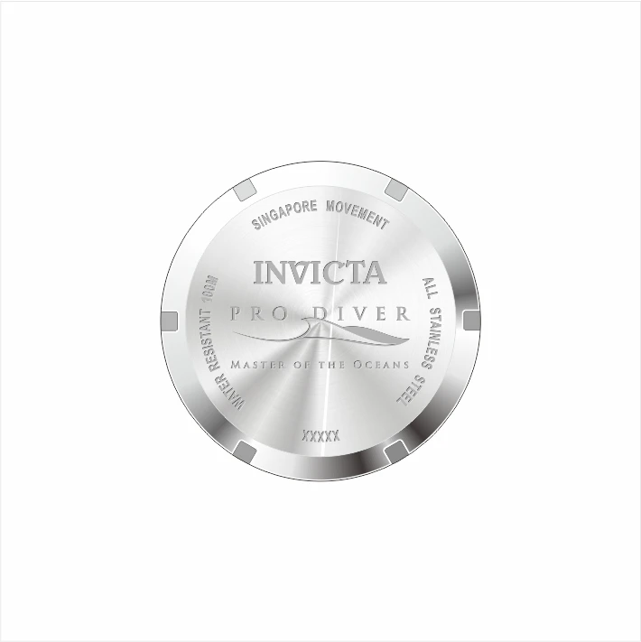 Женские часы Invicta Pro Diver - 34mm, Steel (50917), цвет: Стальной — фото 3