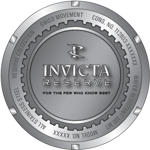 Мужские часы Invicta Reserve Swiss Ronda Z60 Caliber Watch - 47mm, Gold (50993), цвет: Золотой — фото 3