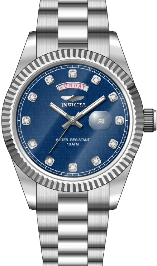 Мужские часы Invicta Specialty Striad Command Watch - 43mm, Steel (51043), цвет: Стальной — фото 2