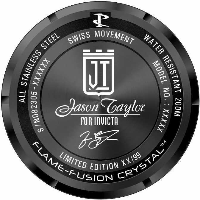 Мужские часы Invicta JT Soverix Swiss Ronda Z60 Caliber Watch - 50mm, Gunmetal, Steel (51283), цвет: Графитовый / Стальной — фото 2