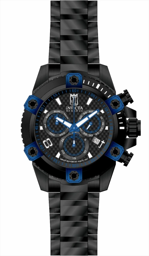 Мужские часы Invicta JT Arcanis Swiss Ronda Z60 Caliber Watch - 50mm, Black (51292), цвет: Чёрный — фото 2