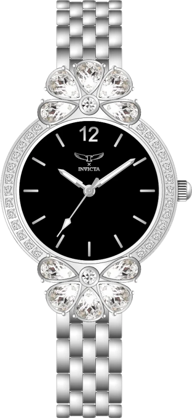Женские часы Invicta Wildflower Apexia Watch - 30mm. Steel (69112), цвет: Стальной — фото 2