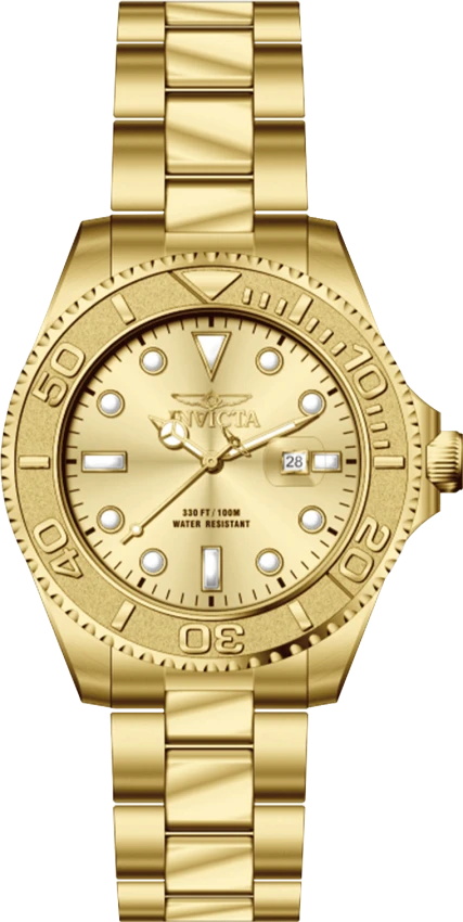 Мужские часы Invicta Pro Diver Aureus47 Watch - 47mm. Gold (69521), цвет: Золотой — фото 2