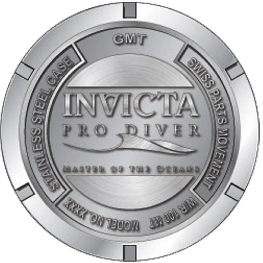 Мужские часы Invicta Pro Diver Scuba Swiss Ronda 515.24H Caliber Watch - 48mm, Black, Gold (ZG-6994), цвет: Чёрный / Золотой — фото 4