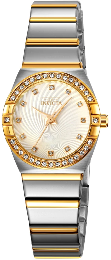 Женские часы Invicta Angel Watch - 27.8mm, Silver, Gold (70266), цвет: Серебристый / Золотой — фото 2