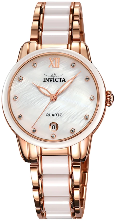 Женские часы Invicta Celestial Plazette Watch - 34.7mm, Rose Gold (70339), цвет: Золотой — фото 2