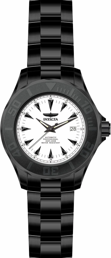 Мужские часы Invicta Signature Automatic Watch - 47mm, Black (ZG-7113), цвет: Чёрный — фото 2